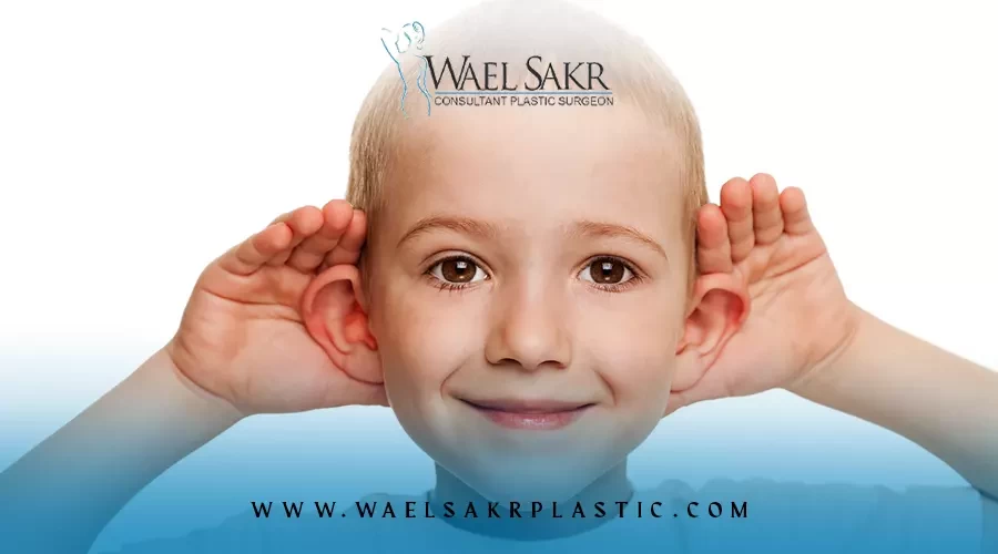 الاذن الخفاشية عند الاطفال image